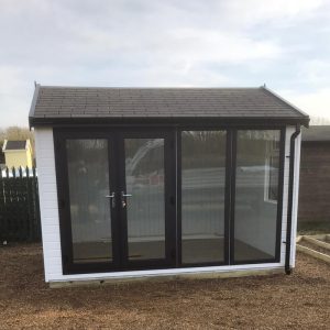 Bards 10' x 10' Portia Bespoke Insulated Garden Room - Painted