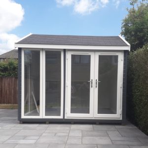 Bards 10' x 8' Portia Bespoke Insulated Garden Room - Painted