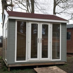 Bards 14' x 12' Portia Bespoke Insulated Garden Room - Painted