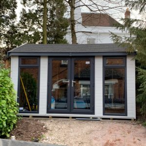 Bards 16' x 10' Portia Bespoke Insulated Garden Room - Painted