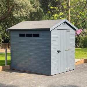 Bards 8' x 6' Custom Apex Security Shed - Tanalised or Pre Painted