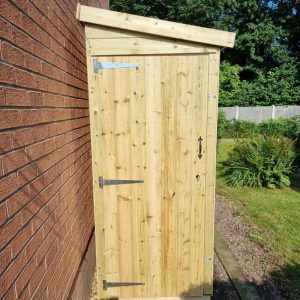 Bards 10' x 3' Storage Solution Shed With Doors On Both End - Tanalised