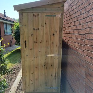 Bards 6' x 3' Storage Solution Shed With Doors On Both End - Tanalised