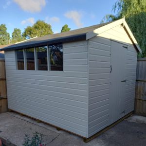 Bards 14' x 8' Supreme Custom Apex Shed - Tanalised or Pre Painted