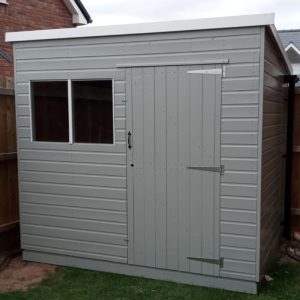 Bards 10' x 10' Supreme Custom Pent Shed - Tanalised or Pre Painted