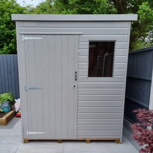 Bards 6' x 4' Supreme Custom Pent Shed - Tanalised or Pre Painted