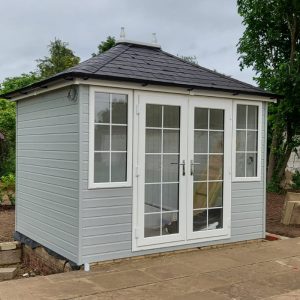 Bards 12' x 8' Yorick Bespoke Insulated Garden Room - Painted