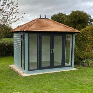 Bards 16' x 8' Yorick Bespoke Insulated Garden Room - Painted