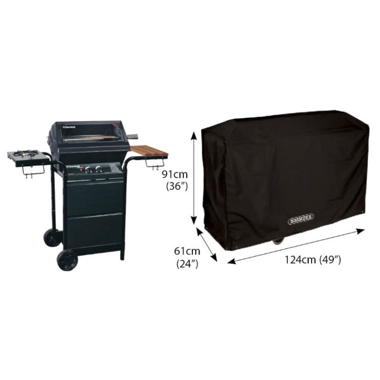 Classic Protector 6000 Wagon Barbecue Cover - Black