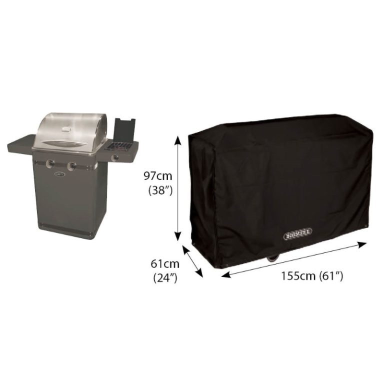 Classic Protector 6000 Super Grill Barbecue Cover - Black