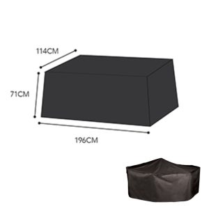 Classic Protector 5000 Rectangular Table Cover - 8 Seat - Black