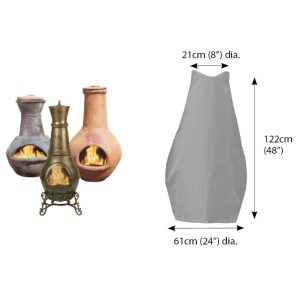 Classic Protector 6000 Large Chimenea Cover - Grey