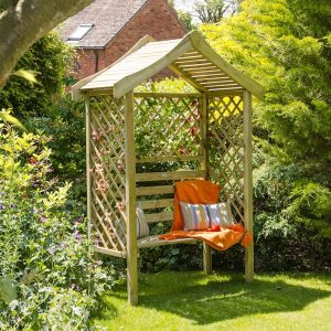 Forest Parisienne Garden Arbour Seat 5'x2'