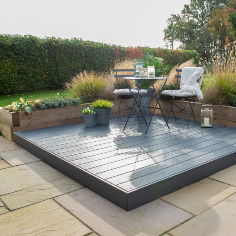 Hartwood Composite Deck Kit - Welsh Slate Grey