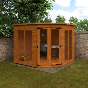 Redlands 8' x 8' Full Pane Corner Summer House