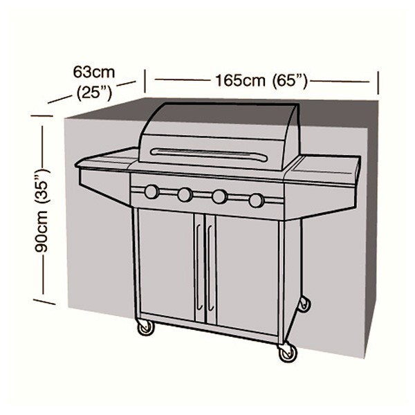 Oren Deluxe - Ex Large Classic BBQ Cover - 165cm