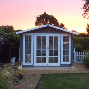 Loxley 3.6m x 3.6m Epworth Log Cabin