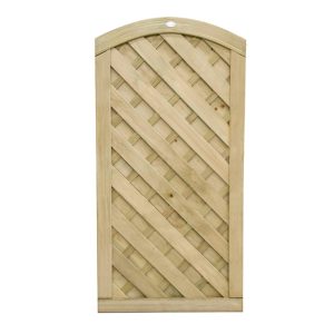 Hartwood 6' x 3' Weave Curved Gate