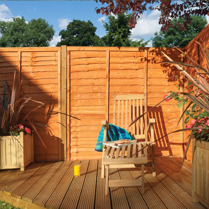 Rowlinson 6' x 3' Lap Fence Panel