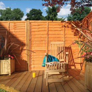 Rowlinson 6' x 6' Lap Fence Panel