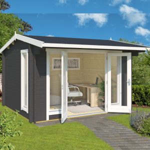 Greenway 3.5m x 3m Charnwood Log Cabin - 44mm