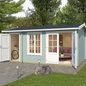 Greenway 4.85m x 3m Alice Log Cabin - 44mm