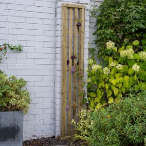 Hartwood 1' x 6' Pressure Treated Vertical Slatted Garden Screen