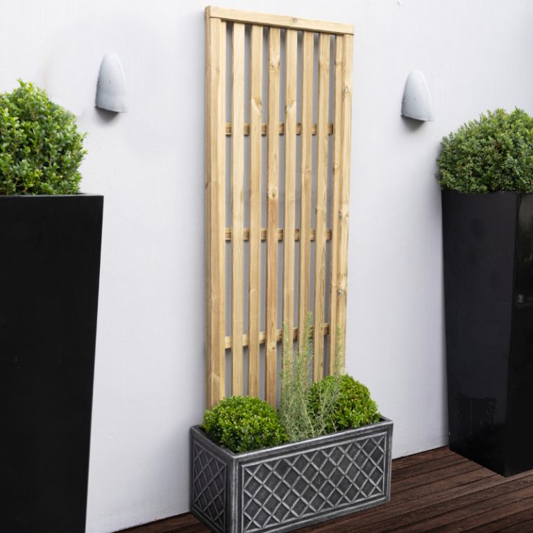 Hartwood 2' x 6' Pressure Treated Vertical Slatted Garden Screen