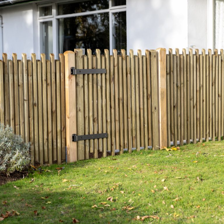 Hartwood 3' x 3' Pressure Treated Contemporary Picket Gate