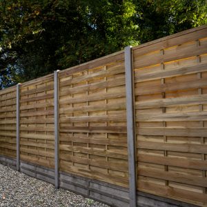 Hartwood 6' x 6' Pressure Treated Flat Top Fence Panel