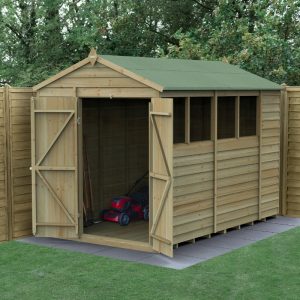 Hartwood Life Time 6' x 10' Double Door Overlap Pressure Treated Apex Shed