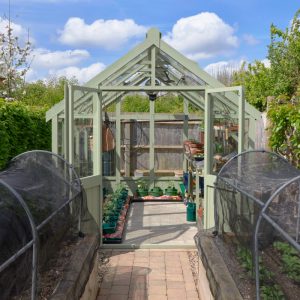 Hartwood 8' x 10' Pressure Treated Modular Vale Greenhouse