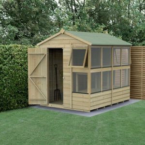 Hartwood 8' x 6' Pressure Treated Shiplap Potting Shed