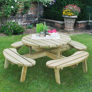 Hartwood Circular Picnic Table