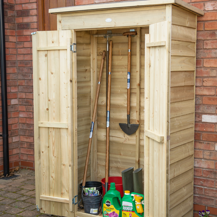 Hartwood Pressure Treated Overlap Pent Tall Garden Store