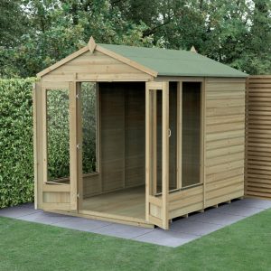 Hartwood 6' x 8' Worcester Pressure Treated Shiplap Apex Summer House