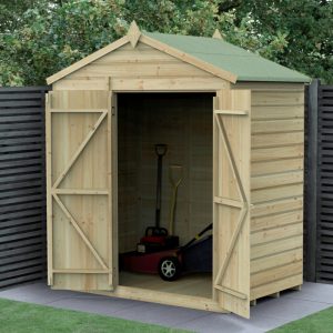 Hartwood 6' x 4' Pressure Treated Windowless Shiplap Apex Shed