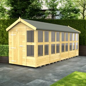 Holt 6' x 18' Pressure Treated Shiplap Modular Apex Potting Shed