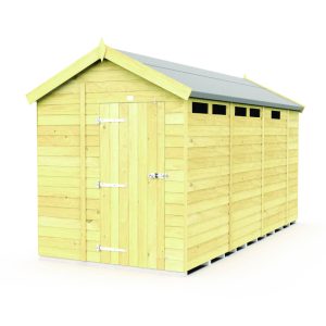 Holt 7' x 13' Pressure Treated Shiplap Modular Apex Security Shed