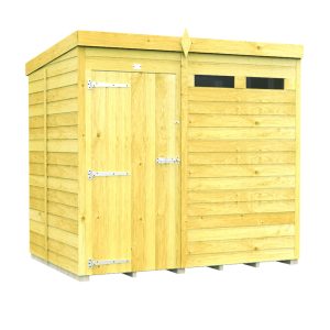 Holt 7' x 5' Pressure Treated Shiplap Modular Pent Security Shed