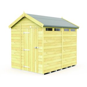 Holt 7' x 8' Pressure Treated Shiplap Modular Apex Security Shed