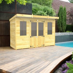 Holt 10' x 4' Alexander Pressure Treated Summer House