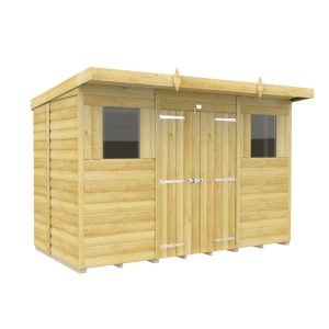 Holt 10' x 5' Handsworth Loglap Pressure Treated Pent Summer Shed