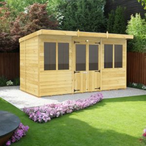 Holt 12' x 8' Alexander Pressure Treated Summer House