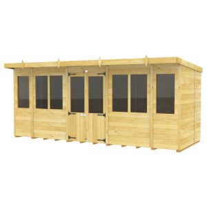 Holt 16' x 7' Alexander Pressure Treated Summer House