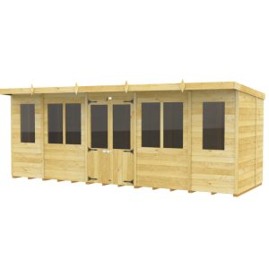 Holt 18' x 8' Alexander Pressure Treated Summer House