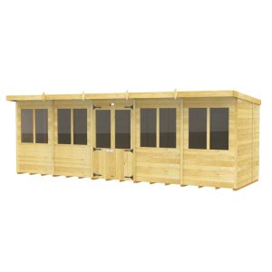 Holt 20' x 7' Alexander Pressure Treated Summer House