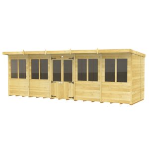 Holt 20' x 8' Alexander Pressure Treated Summer House