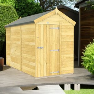 Holt 5' x 10' Pressure Treated Shiplap Modular Apex Shed