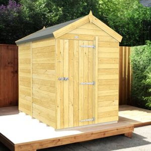 Holt 5' x 7' Pressure Treated Shiplap Modular Apex Shed